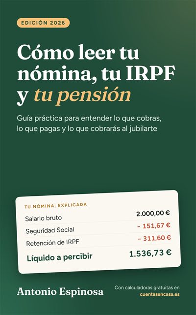 Portada del libro «Cómo leer tu nómina, tu IRPF y tu pensión»